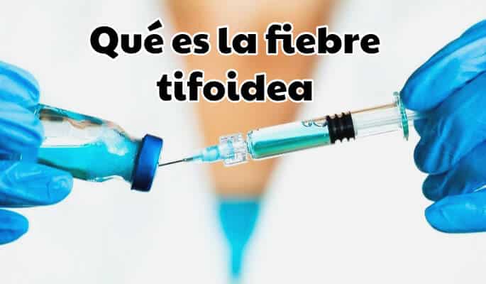 fiebre tifoidea